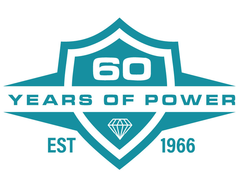 powerscreen-60years-logo